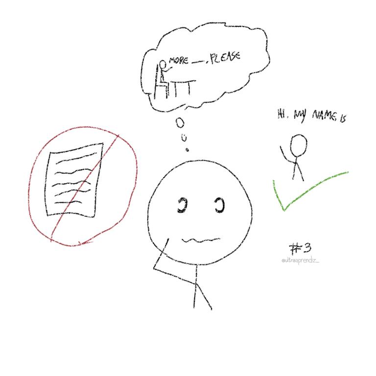 Stick penando no que estudar conforme seu objetivo